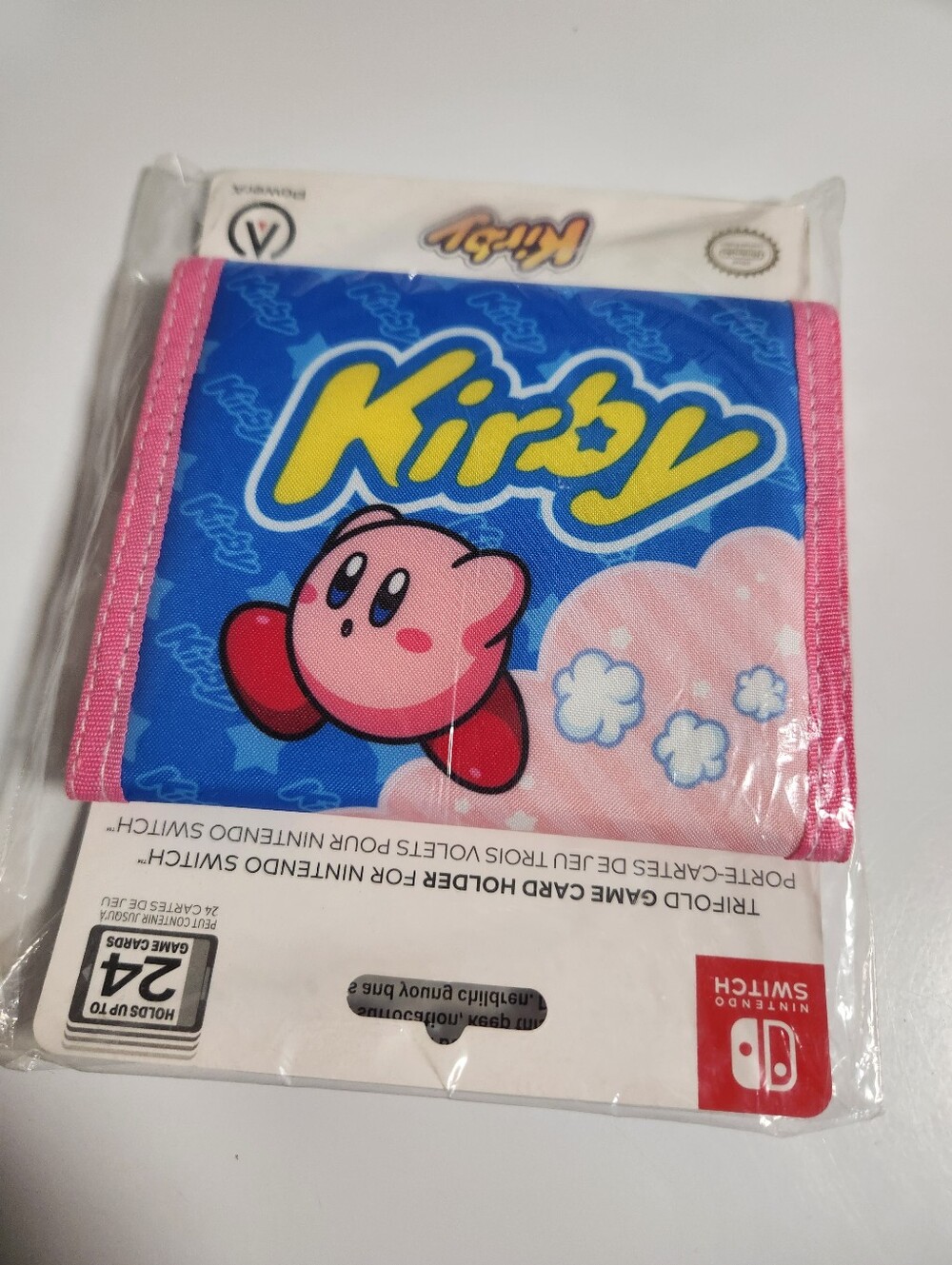 Kirby Nintendo Switch Game Case Holds 24 Games